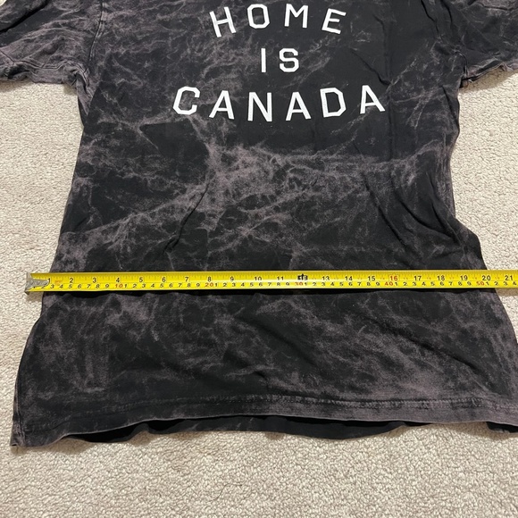 BNWT NEW Peace Collective black Dyed t-shirt size Large home is toronto - Picture 8 of 8